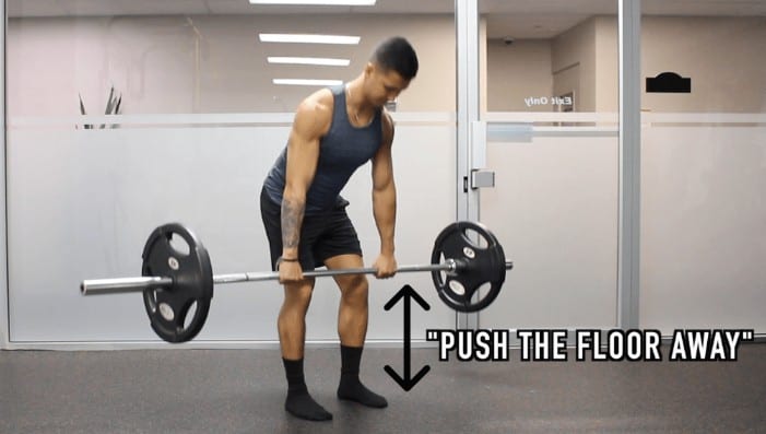 deadlift cue