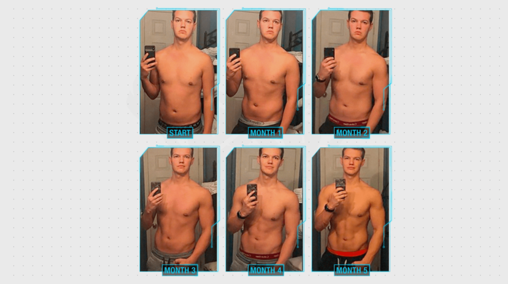 Dylan belly fat loss progress-min